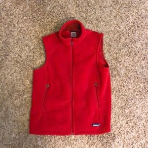 Red Patagonia vest